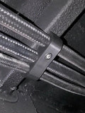 Triple AN braided hose flat mounts (pack of 3)